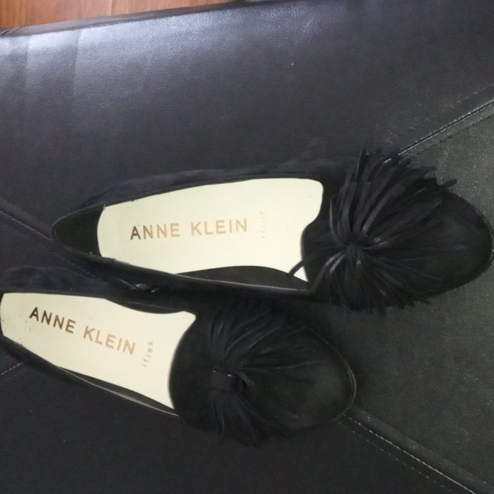 Anne Klein Suede Flats